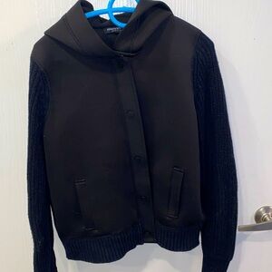 Kenneth Kole knit jacket, Black